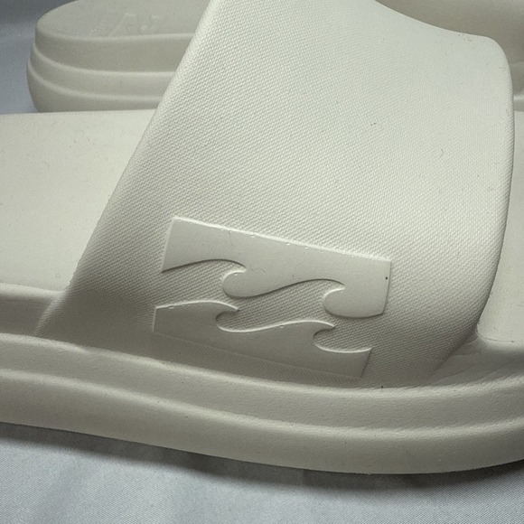 Billabong Cloud Cushion Slides White Chunky Platform Womens Size 10 B Runs Big! - Picture 2 of 10